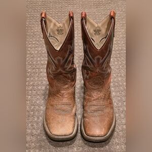 Old West Men's Brown Cowboy Boots